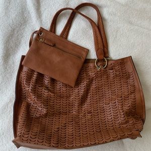 Camel Tote Bag